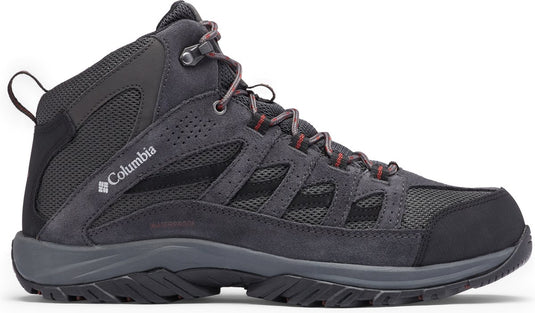 Columbia crestwood mid waterproof heren wandelschoenen - grey 43