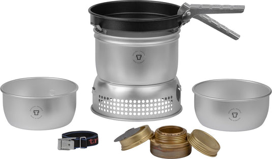 Trangia 27-3 ul ultra-lichtgewicht spiritus campingkookset 18,5 x 10 cm