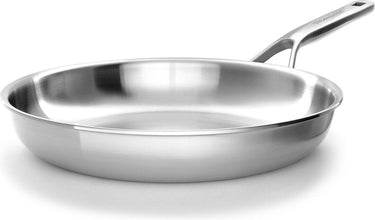 Kitchenaid multi-ply stainless steel rvs koekenpan 28 cm - inductie pan - ovenbestendig tot 220°c - zonder coating