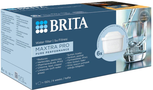 Brita maxtra pro pure performance waterfilter - 6 stuk