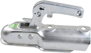 Proplus kogelkoppeling rond 70 mm – voor ongeremde aanhangers tot 750 kg – voor 70,5 mm disselbuis – zilver