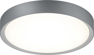 Trio clarimo - plafondlamp - titanium - incl. 1x smd 18 w -