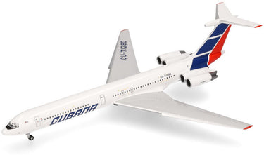 Herpa ilyushin il-62m cubana de aviación