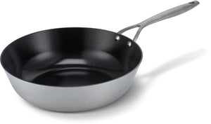 Brabantia dusk wokpan - ø 28 cm – keramische antiaanbaklaag - pfas-vrij - geschikt voor inductie - grijs