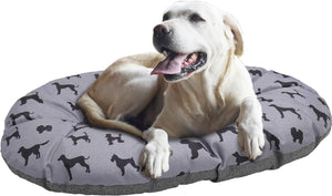 Rosewood all seasons hondenmatras xl 95 cm - omkeerbaar hondenkussen - wasbaar - grijs