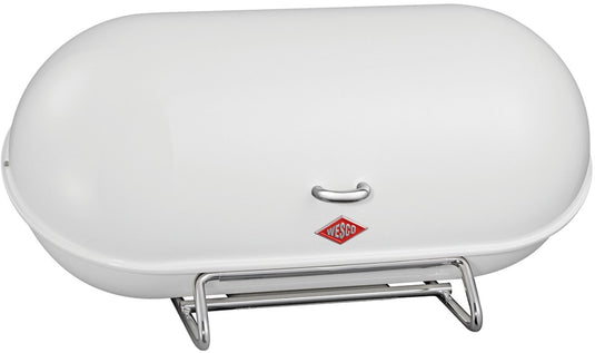 Wesco breadboy broodtrommel | 12 liter | metaal - wit | broodbewaardoos - designed in germany