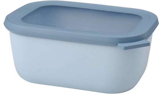 Mepal - multikom cirqula vershouddoos - 1500 ml - rechthoekig - nordic blue