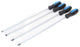 Satra extra lange schroevendraaier set 4 dlg 450mm lang