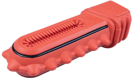 Duvo plus playtime kauwspeeltje griplay kettingzaag voor honden 20x7x5.5cm rood