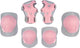 Nijdam skate beschermset kinderen - concrete rose - roze grijs - s