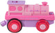 Bigjigs trein - de krachtige roze locomotief - elektrisch - op batterijen