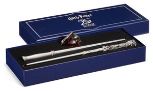Noble collection harry potter: 25th anniversary sorcerer's stone toverstokken set replica: 1 1