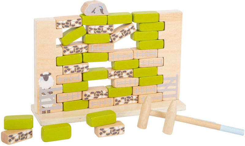 Afbeelding laden in galerijviewer, Small foot - houten wiebel muur spel
