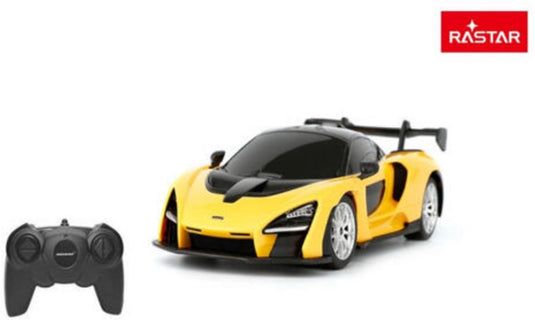 Rastar - mclaren senna, orange - r c 1:24 (23042)