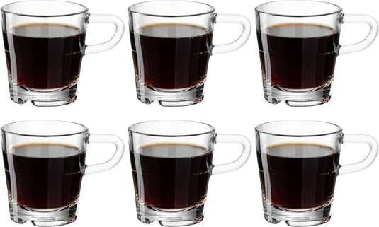 Leonardo senso espressoglas - 6 stuks