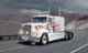 Italeri modelbouwpakket vrachtwagens - 3925 freightliner fld 120 special plastic - 1:24 - modelbouw