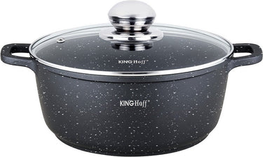 Kinghoff 1596 - braadpan - met aromaknop - 26 cm - 5.6 liter