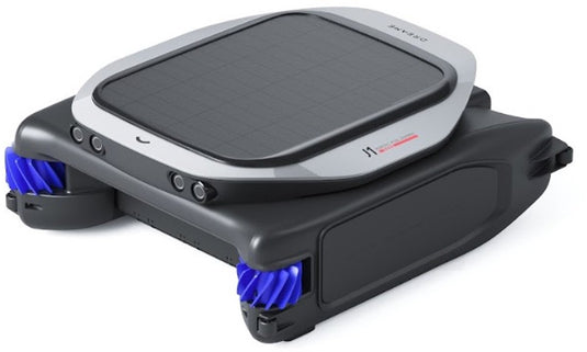 Dreame j1 – draadloze solar zwembadrobot - automatische zwembadreiniger voor waterlijn oppervlak - 360° dekking - 5l inhoud - app-bediening