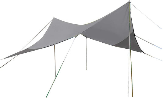 Bo-camp - tarp - travel ruit - 4-hoekig - 3x3 meter