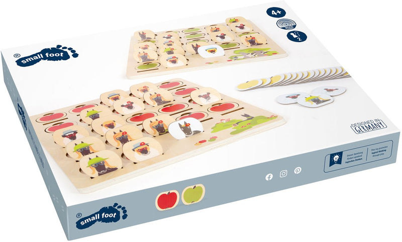 Afbeelding laden in galerijviewer, Small foot - houten bordspel raad eens wie
