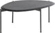 Woood kota salontafel - mdf fineer - zwart - 36x92x68