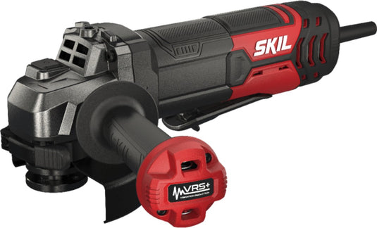 Skil 9132 ab haakse slijper – 850w – 125 mm schijfdiameter – netstroom – antivibratie zijhandgreep – incl. clic beschermkap sleutel