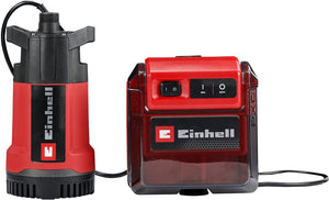 Einhell accu regentonpomp - ge-pp 36 rb-a li solo - power x-change - 36 v li-ion - max. levercapaciteit: 4.500 l u - max. opvoerhoogte: 30 m - max. dompeldiepte: 4 m - excl. accu en lader