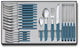 Victorinox bestekset swiss modern - 24-delig - pastel blauw - rvs pp