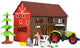 Toi-toys ackers ville boerderij met tractor licht en geluid speelset, 12dlg.