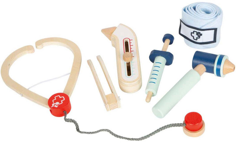 Afbeelding laden in galerijviewer, Small foot - dokter speelset, 6dlg.
