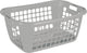 Sunware basic wasmand laag grijs 65x45x27cm