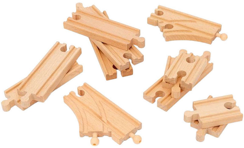 Afbeelding laden in galerijviewer, Brio rails start pack b - 12dlg.
