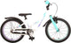 Volare Glamour Kinderfiets - Meisjes - 16 inch - Wit Mint Groen - Prime Collection