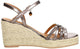 Mexx noemi sandalen touwzool - brons - maat 39