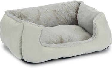 Beeztees baboo - super zachte - kattenmand - kattenkussen- grijs grijs- 48x37x18 cm