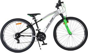 Volare boost kinderfiets - 26 inch - zilver groen - 21 versnellingen