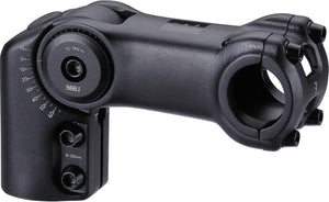 Bbb cycling stuurpen verstelbaar 80mm - verstelbare stuurpen racefiets, e-bike mtb - 25.4mm stuurpenverlenger - -40° +60° hoek - highfix - bhs-34