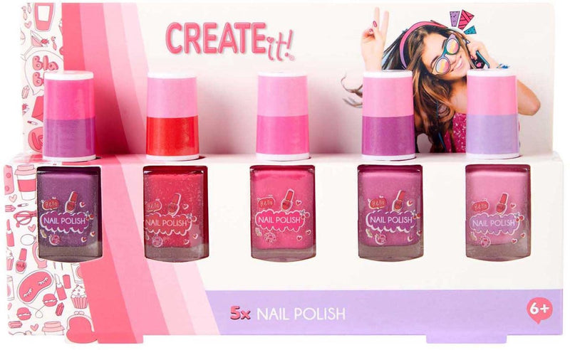 Afbeelding laden in galerijviewer, Create it! nagellak, 5st.
