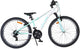 Volare boost kinderfiets - 24 inch - wit mintgroen - 21 versnellingen
