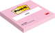 Post-it memoblok 654 76x76mm roze 6 stuks