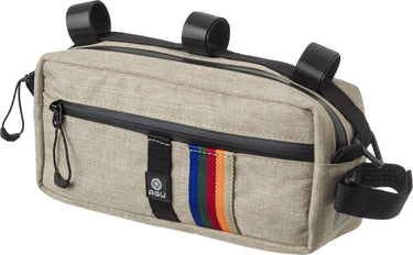 Agu bikepacking bar bag stuurtas venture - vintage - 2l - waterafstotend, reflecterend, eenvoudige montage, 100% gerecycled polyester