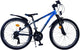 Volare xc race kinderfiets - 24 inch - blauw grijs - 21 versnellingen