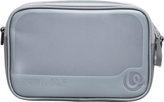 Ulanzi bp15 seeclear tech pouch l tech pouch - doorzichtige voorkant - waterafstotend - polyester - zwart