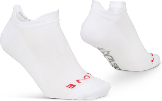 Gripgrab - classic no show zomer fietssokken 1 paar enkelsokken coolmax sport sokken - wit - unisex - maat xs (35-38)