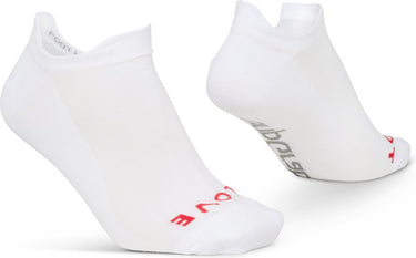 Gripgrab - classic no show zomer fietssokken 1 paar enkelsokken coolmax sport sokken - wit - unisex - maat m (41-44)