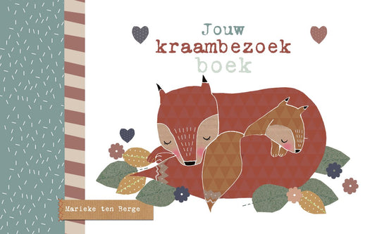 Merkloos sans marque jouw kraambezoekboek
