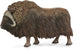 Collecta figurine - muskusos - (l) - wilde dieren - handgeschilderd - miniatuur