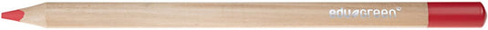 Edu3 edugreen jumbo kleurpotloden, rood, vulling 5 mm, 10 stuk 1 doos