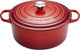 Le creuset gietijzeren braadpan - 26cm 5,3 l - kersenrood