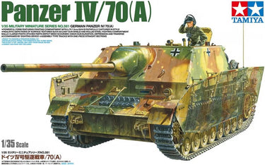 Tamiya modelbouwpakket militaire voertuigen - 35381 jagdpanzer iv 70(a) - sd.kfz.162 1 plastic - 1:35 - modelbouw